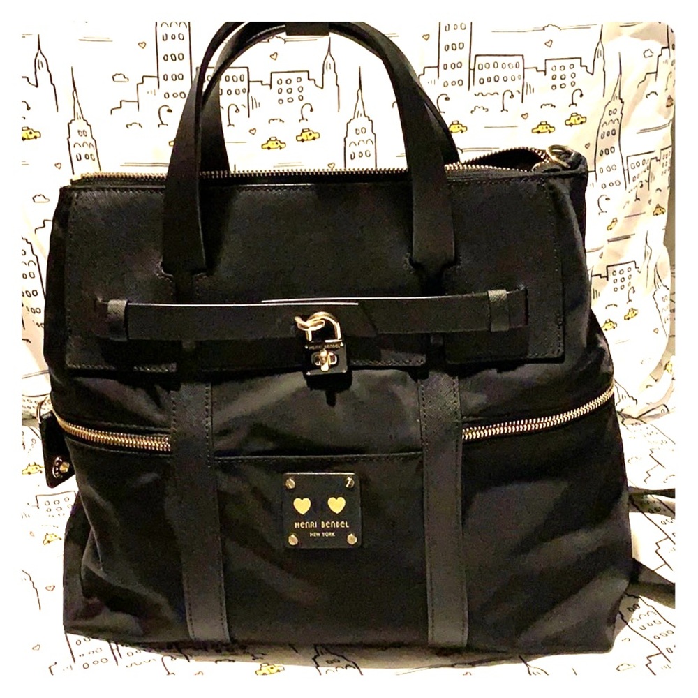 HENRI BENDEL LARGE JETSETTER BACKPACK